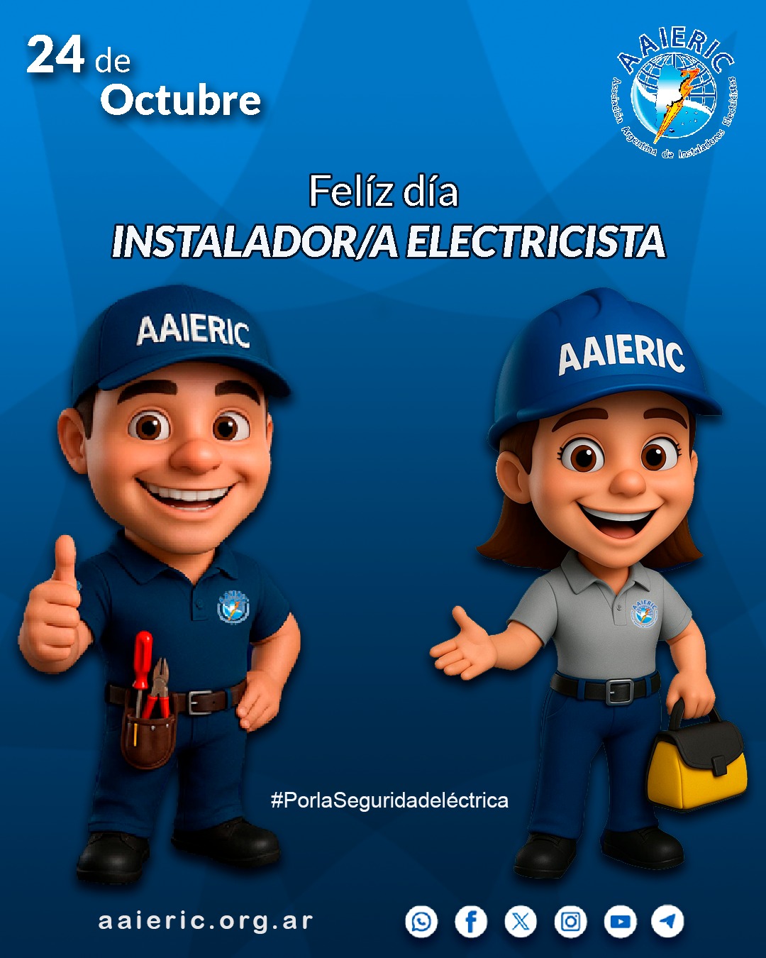 ⚡⚡Feliz Día del Instalador Electricista⚡⚡